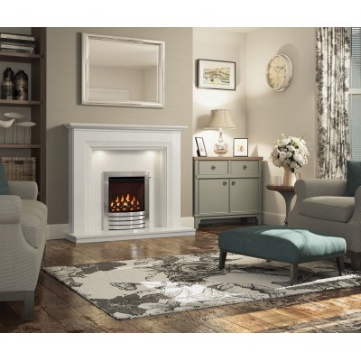Elgin and Hall Odella Micro Marble Fireplace